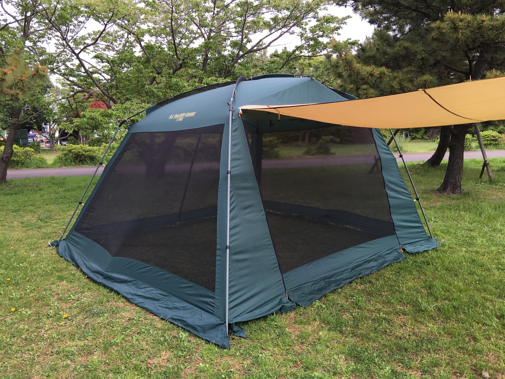 テント修理のオススメ: コールマン BC TARP360＋CANOPY